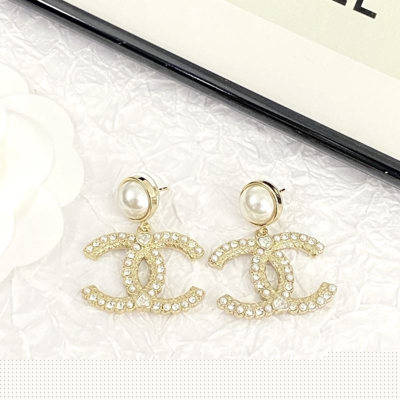 Ch*el earrings